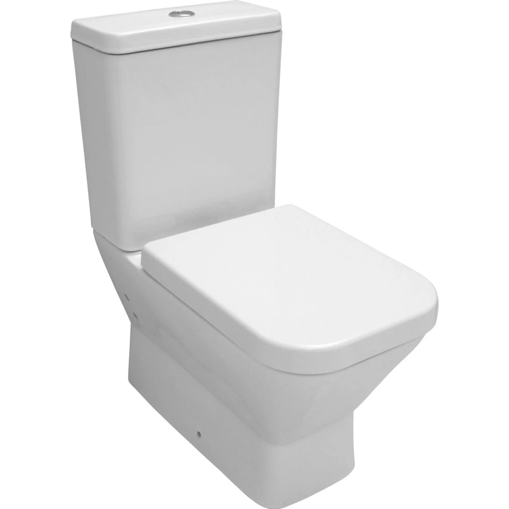 Унитаз-компакт Serel Friendly DG02SL (с микролифтом), белый