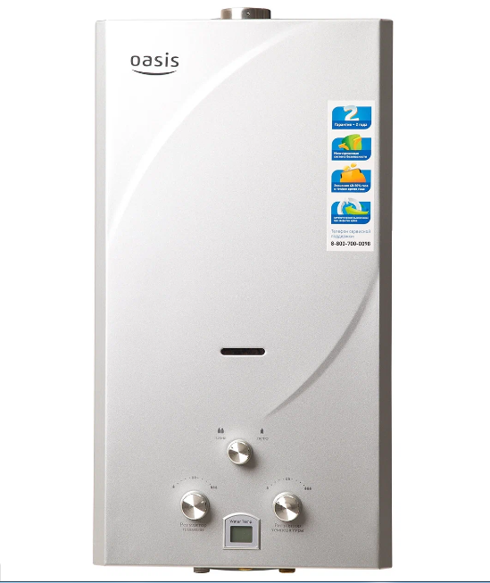 Водонагреватель проточный газовый Oasis 24 S/TUR