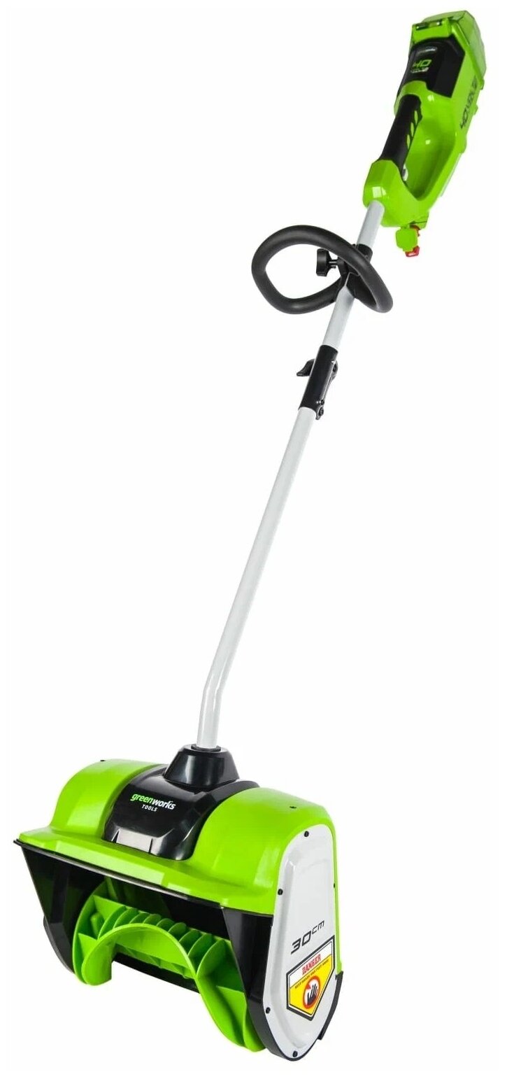 Снегоуборщик Greenworks GD40SSK4 (с АКБ 4000 mAh)