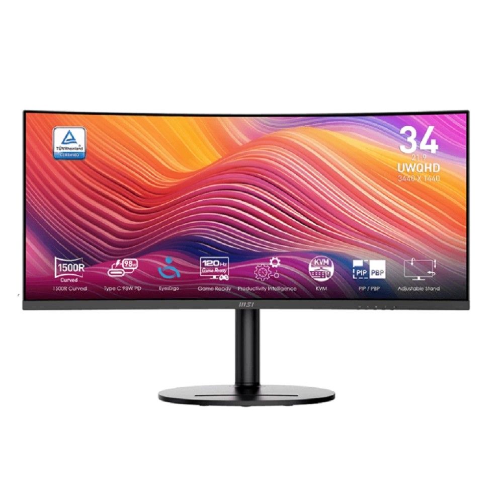 Монитор MSI MD342CQP (9S6-3PC59H-031), черный