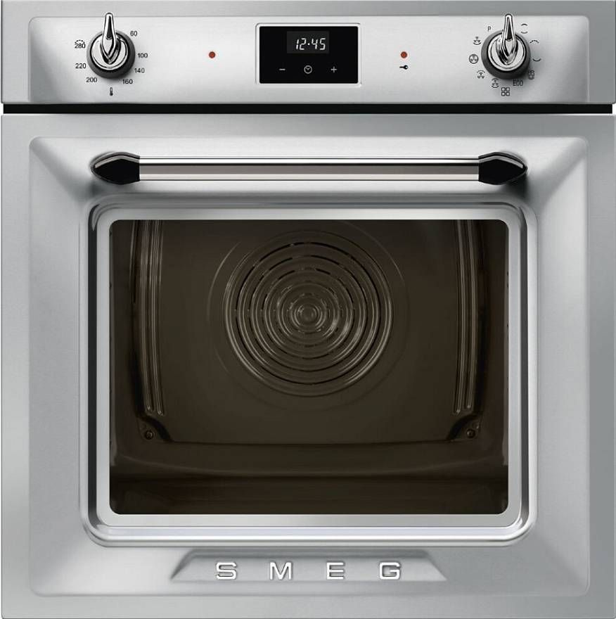 Духовой шкаф Smeg SOP6900TX, серебристый