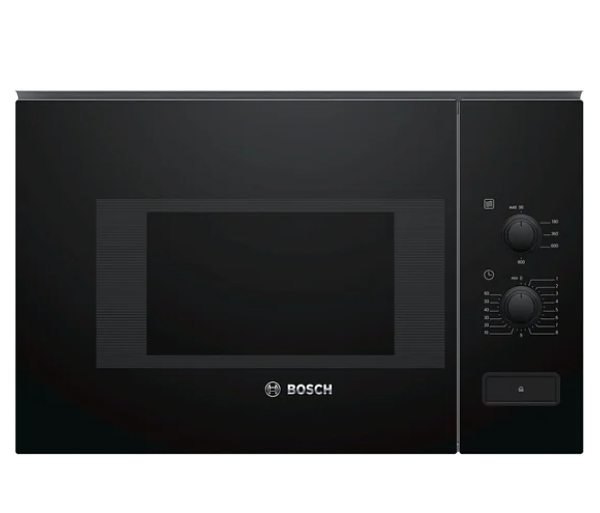 Микроволновая печь встраиваемая Bosch BFL520MBO, черный