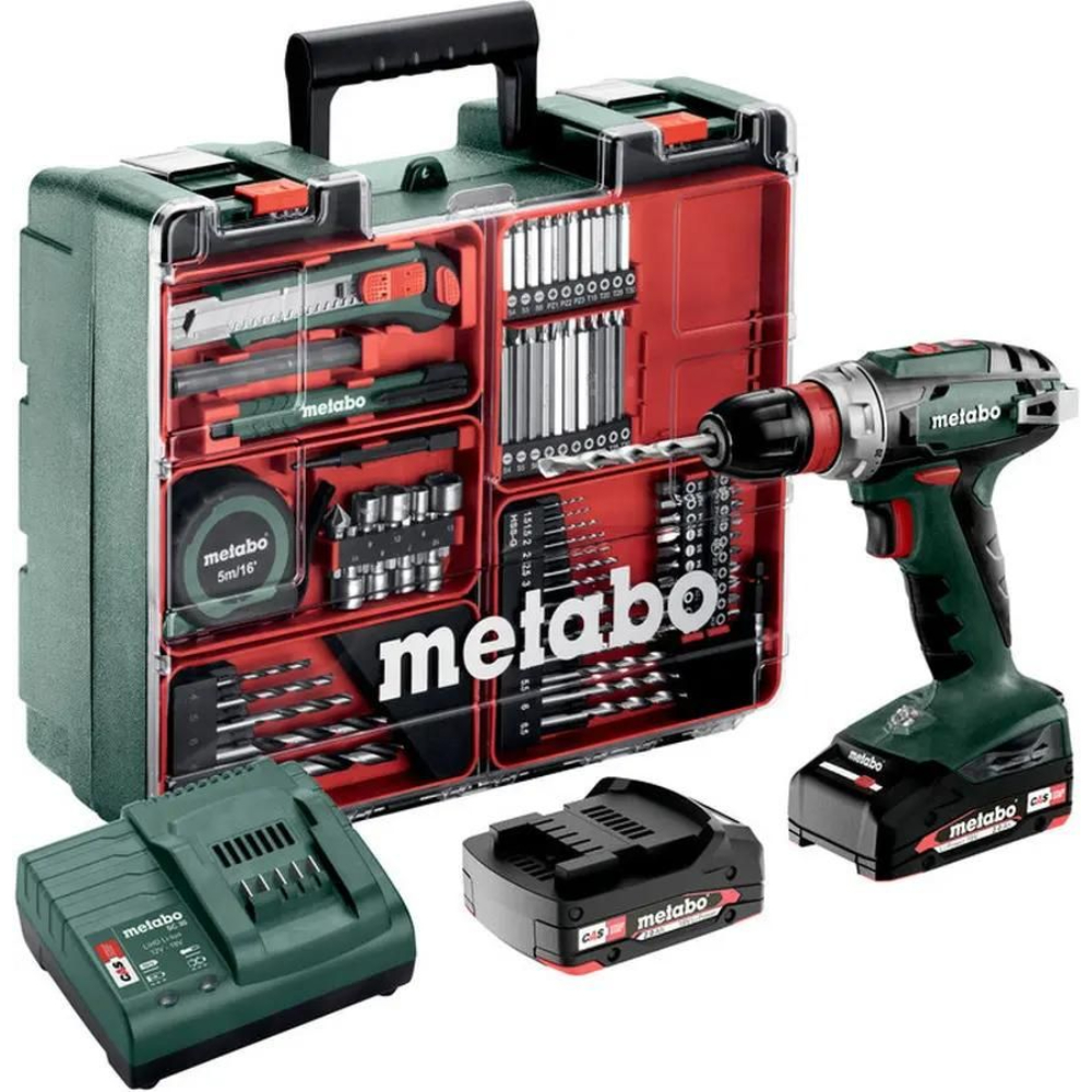 Дрель-шуруповерт Metabo BS 18 Quick 2x2.0Ah 602217880