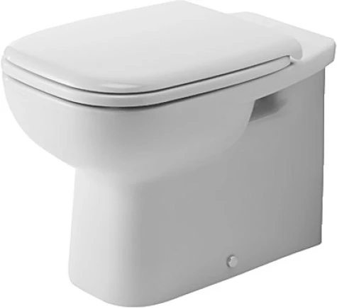 Унитаз приставной Duravit D-Code 21150900002 (без сиденья), белый