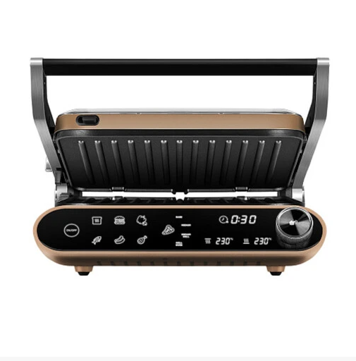 Гриль электрический Redmond GM303, бронзовый
