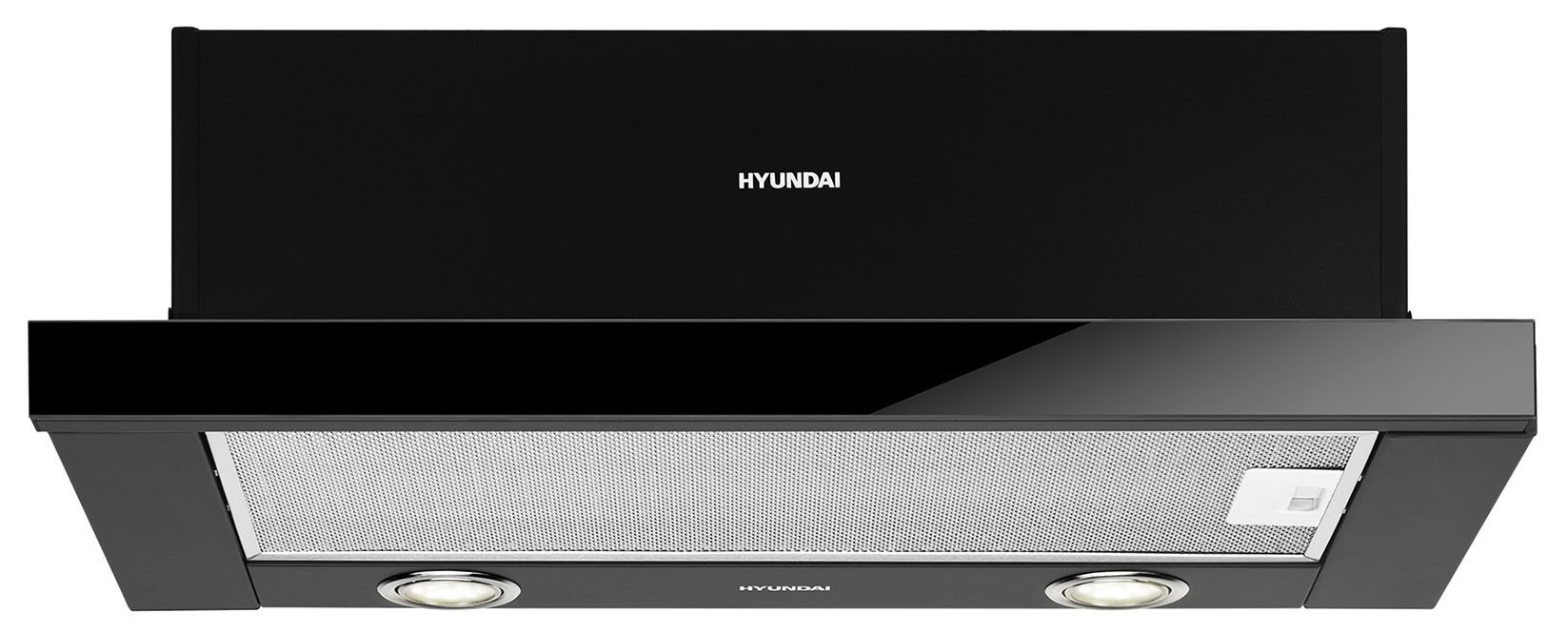 Вытяжка встраиваемая Hyundai HBH 6235 BG черный