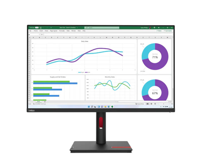 Монитор Lenovo T32H-30 (63D3GAT1EU)