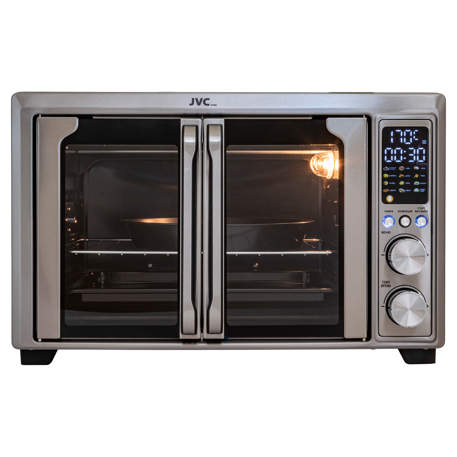 Мини-печь JVC JH-MO355, серебристый