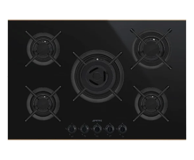 Варочная панель газовая Smeg PV675CNR, черный