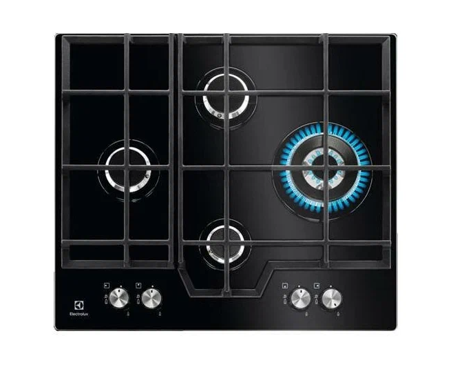 Варочная панель газовая Electrolux KGG6456K, черный