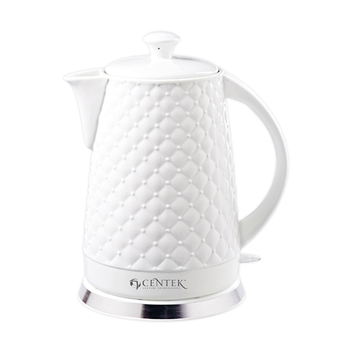 Чайник CENTEK CT-0061 супербелая керамика