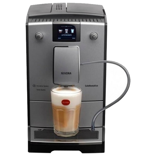 Кофемашина автоматическая Nivona CafeRomatica NICR 769, серебристый/хром