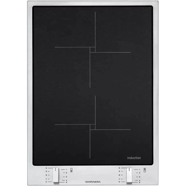 Варочная панель индукционная Barazza 1PTFID black glass ceramic/satin stainless steel