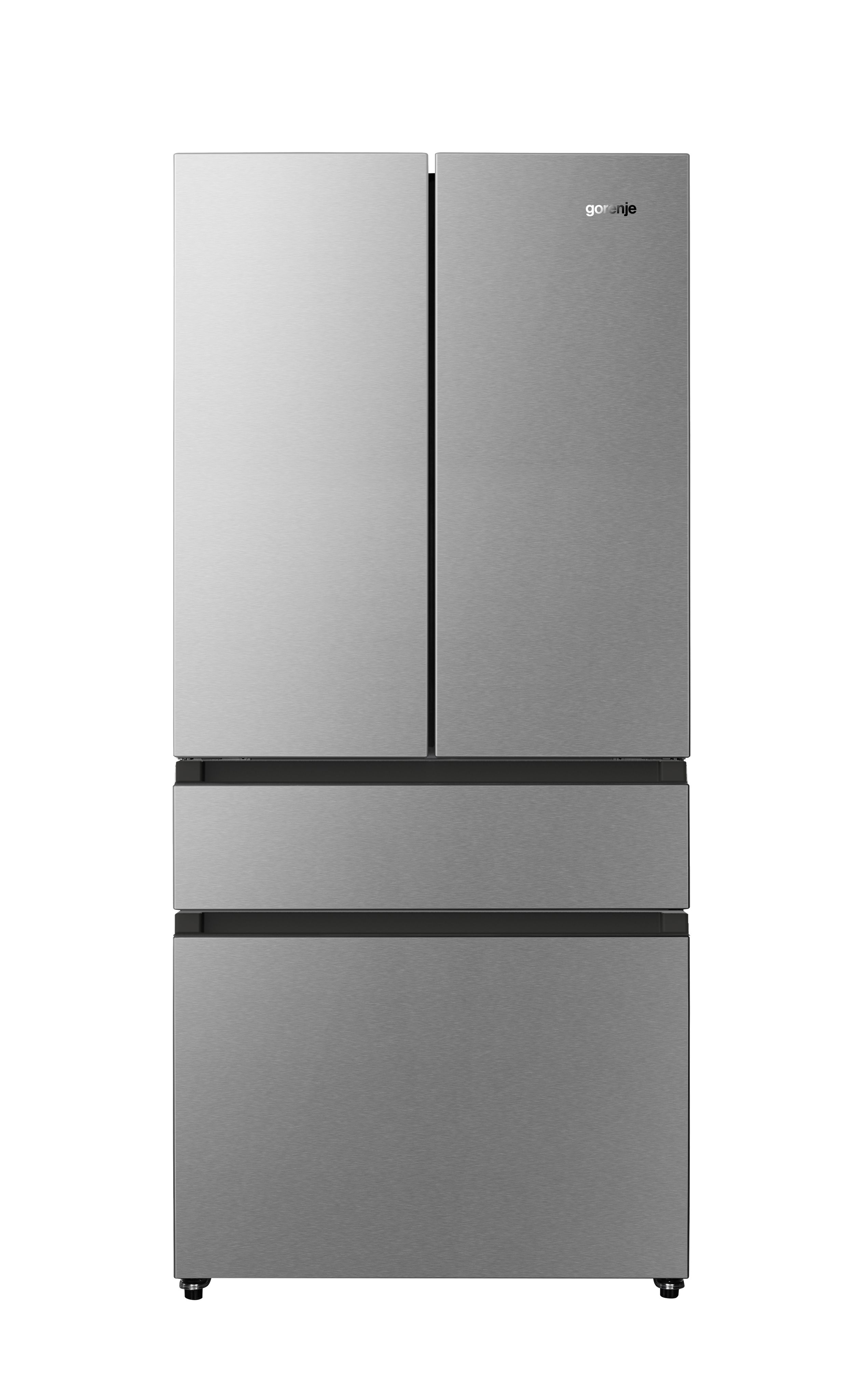 Холодильник Gorenje NRM8181UX, серый