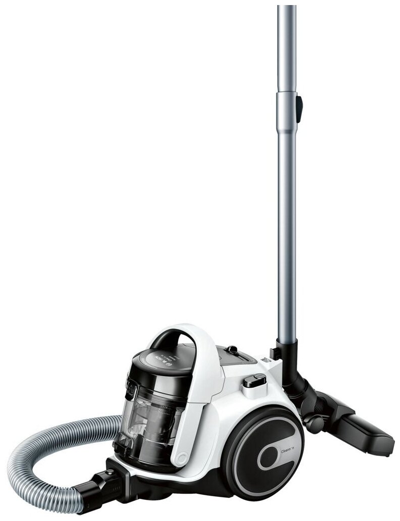 Пылесос Bosch BGS05A222 белый/черный