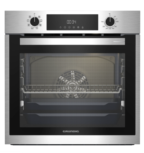 Духовой шкаф электрический Grundig GEBM11300XC, нержавеющая сталь