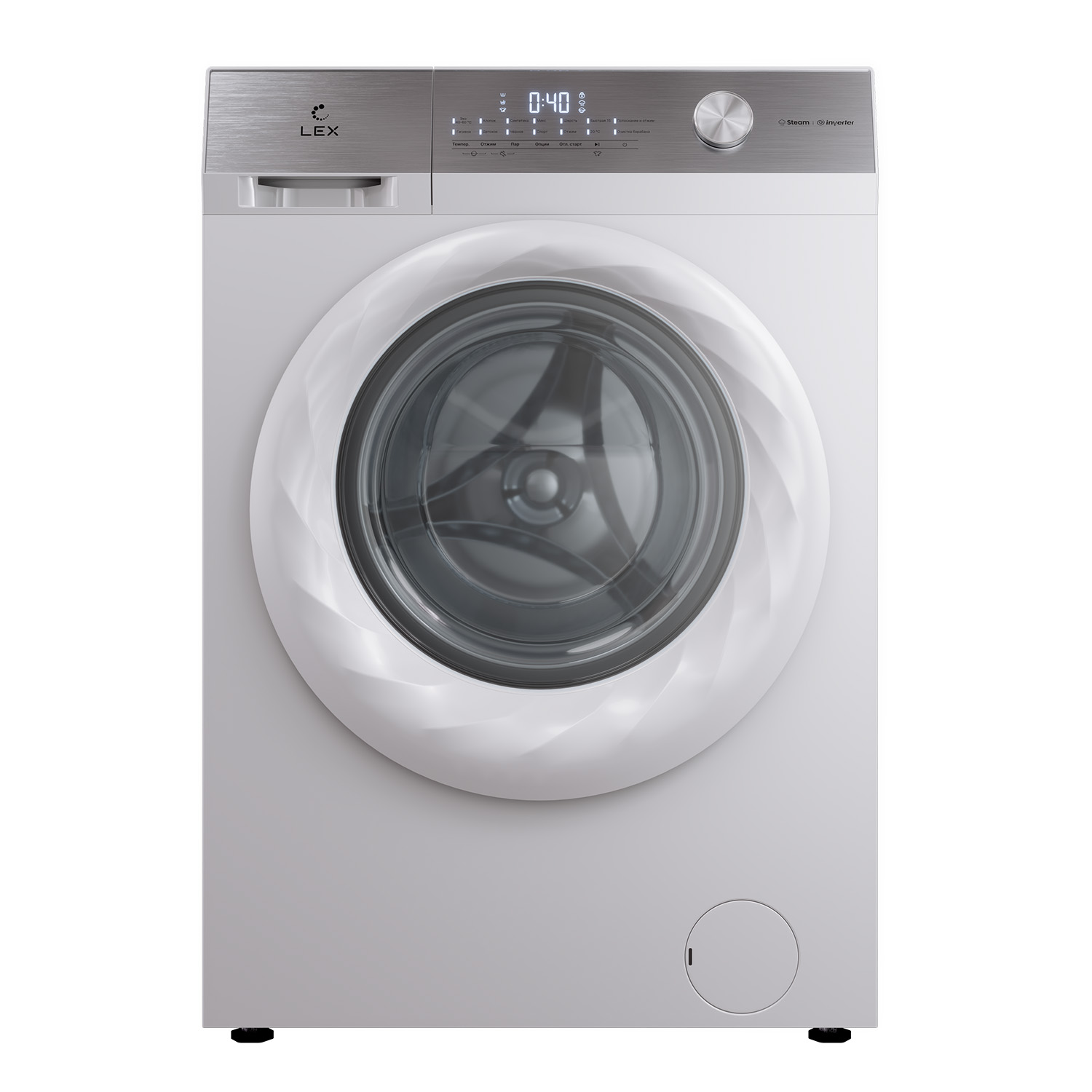 Стиральная машина LEX LWM07014WHID duo, белый