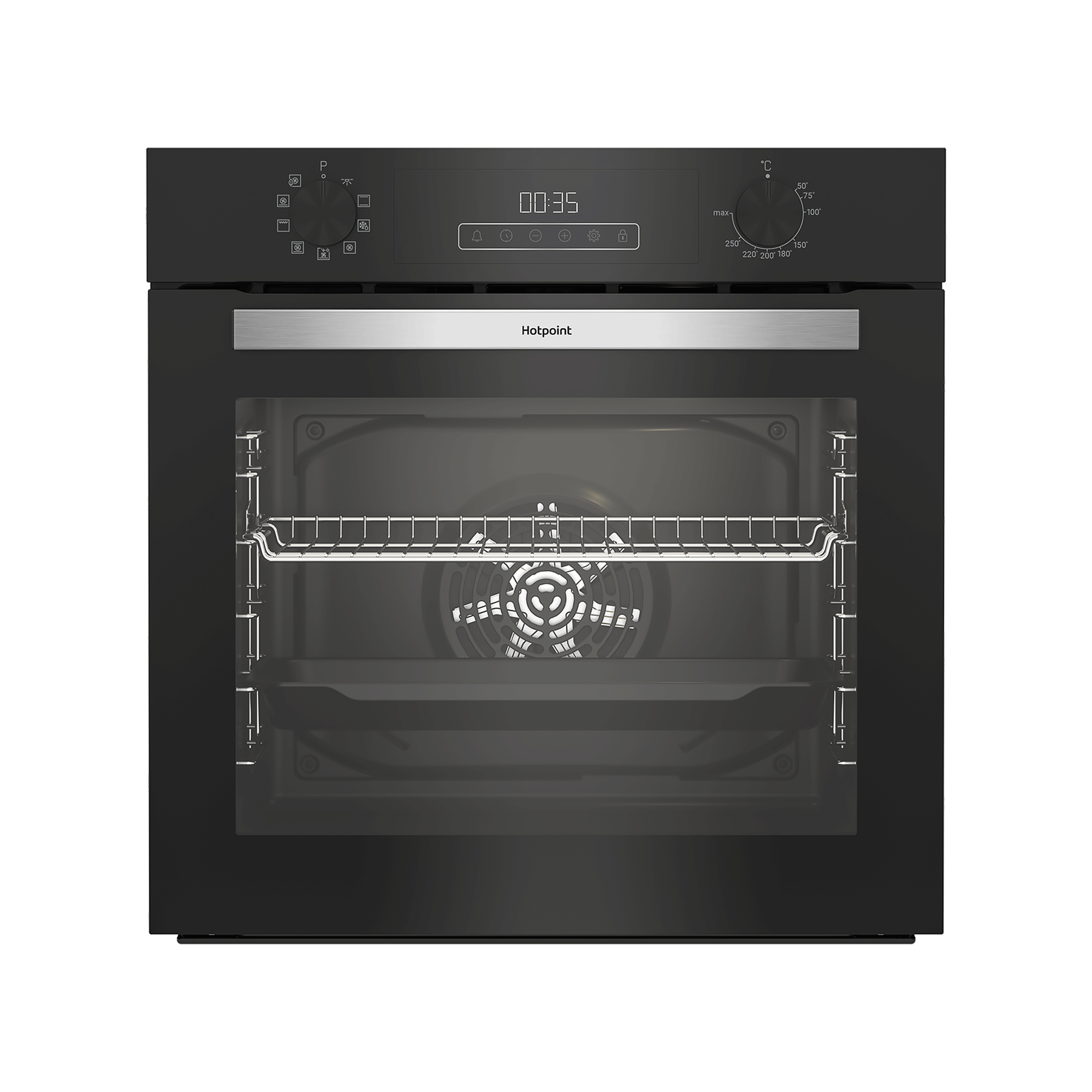 Духовой шкаф электрический Hotpoint HFE8 1224 H BL, черный