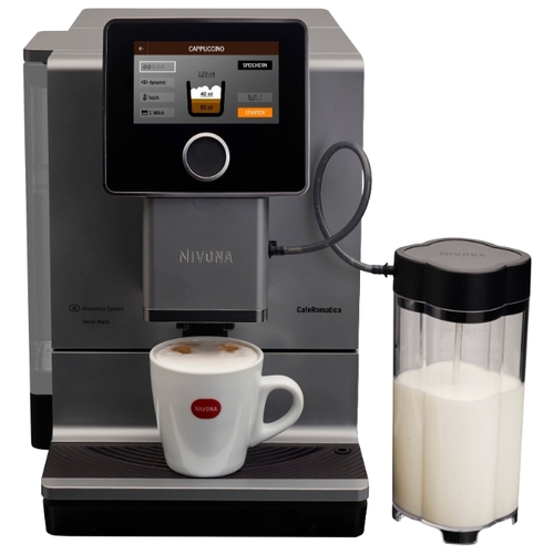 Кофемашина автоматическая Nivona CafeRomatica NICR 970, титан/хром