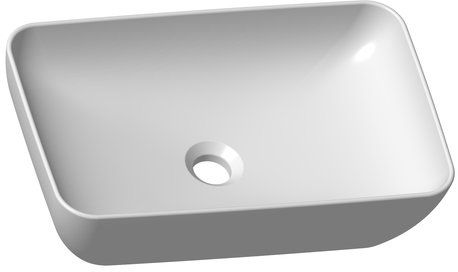 Раковина накладная Ravak Uni 500 R Slim XJX01150001, белый