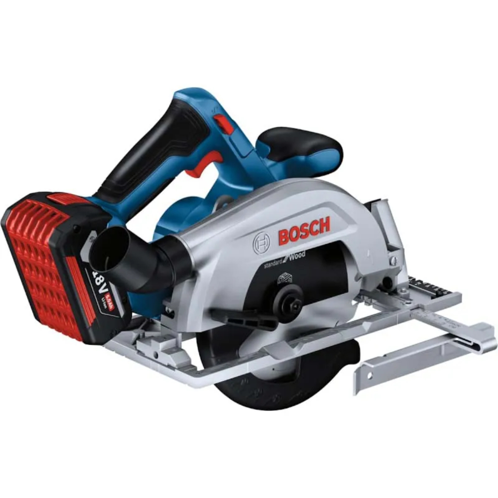 Пила циркулярная (дисковая) аккумуляторная Bosch GKS 185-LI, арт. 06016C1223 (с 1 АКБ и ЗУ)