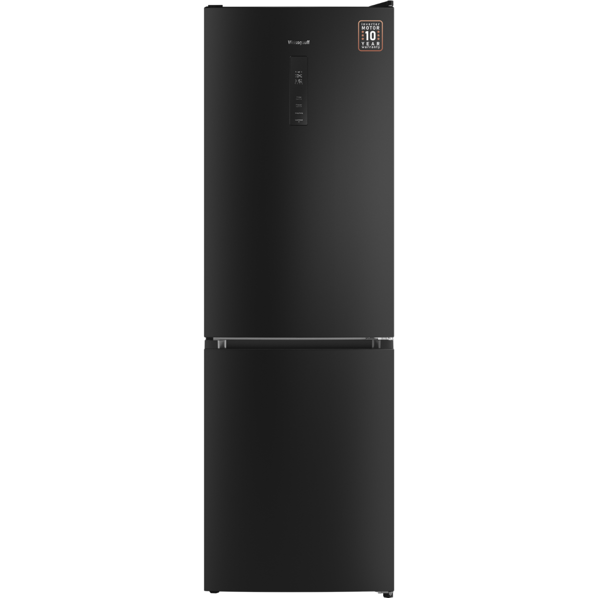 Холодильник Weissgauff Weissgauff WRK 185 Total NoFrost Inverter Black Inox, темная сталь
