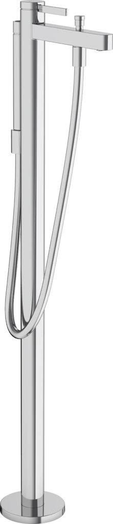 Смеситель для ванны с душем напольный Hansgrohe Finoris 76445000, хром