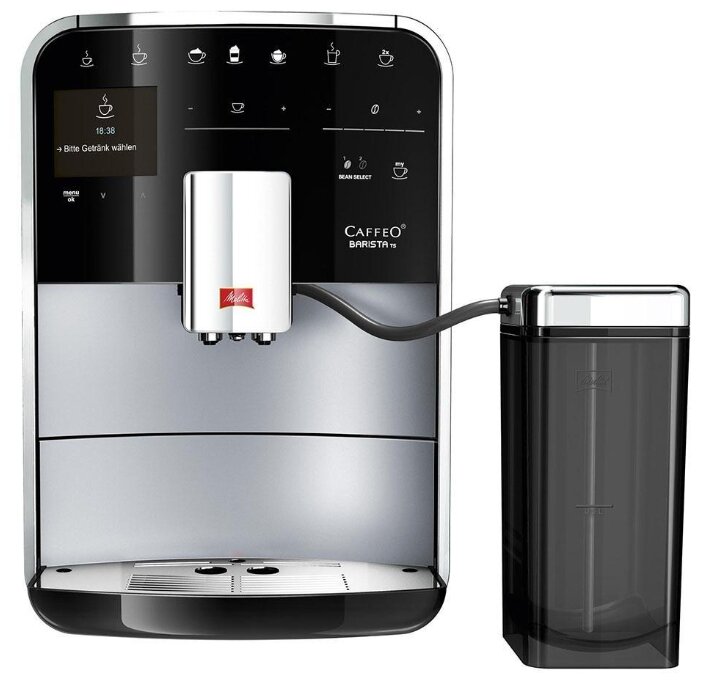 Кофемашина Melitta Caffeo Barista TS Smart черный/серебристый