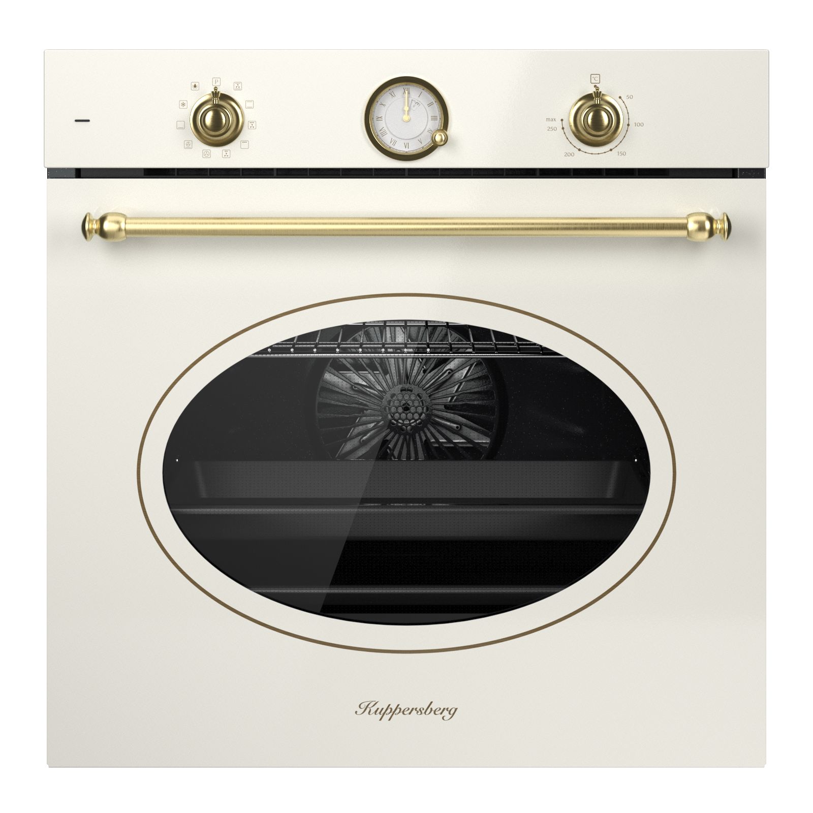 Духовой шкаф электрический Kuppersberg SR 610 C bronze, бежевый
