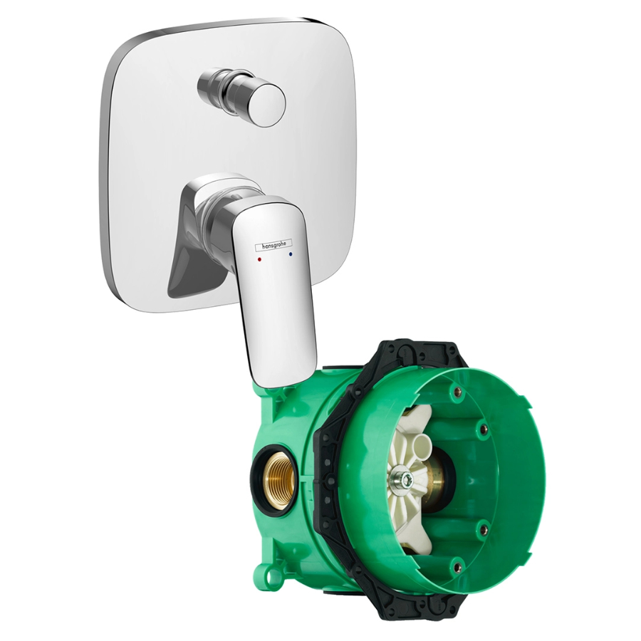 Смеситель для ванны Hansgrohe Logis 71405000S (с внутренней частью)