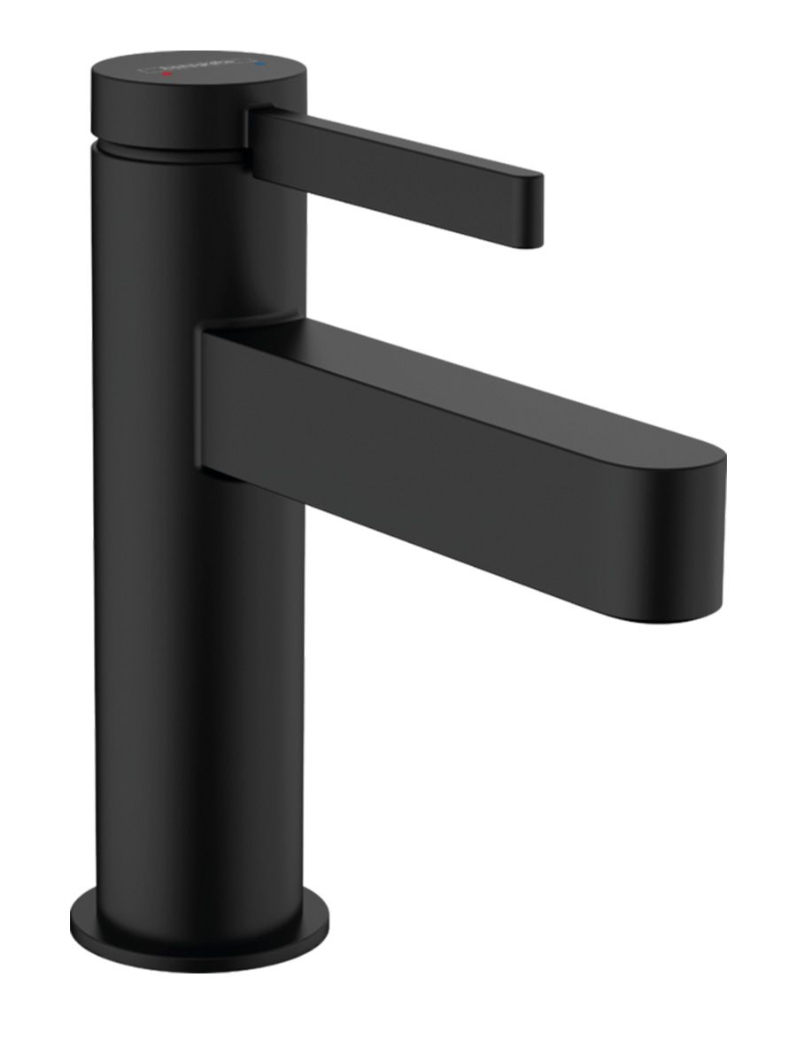 Смеситель для раковины Hansgrohe Finoris 100 76010670, черный матовый