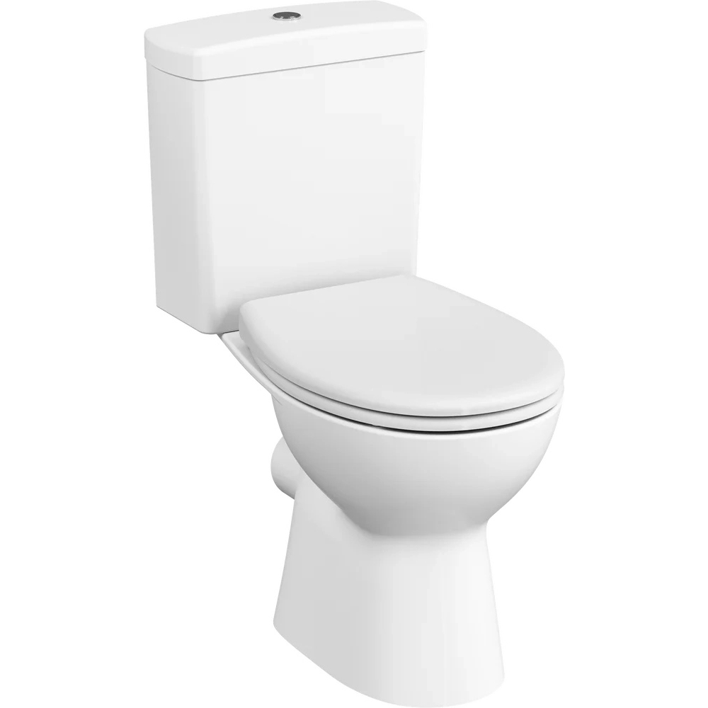 Унитаз-компакт VitrA S10 9822B003-7204 (с сиденьем и микролифтом), белый