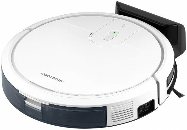 Робот-пылесос Coolfort CF-3205, белый/черный
