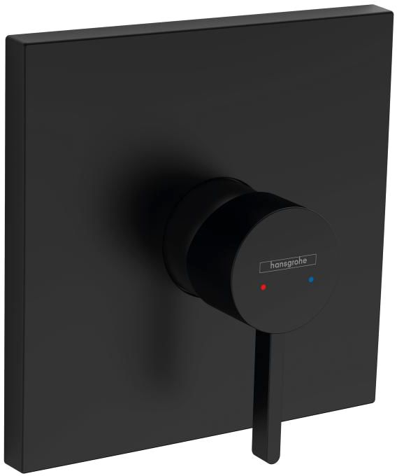 Смеситель для душа Hansgrohe 76615670S Finoris (с внутренней частью), черный