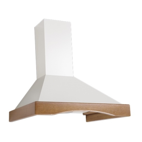 Каминная вытяжка ELIKOR Оптима WOOD 430 60 бежевый / дуб коричневый