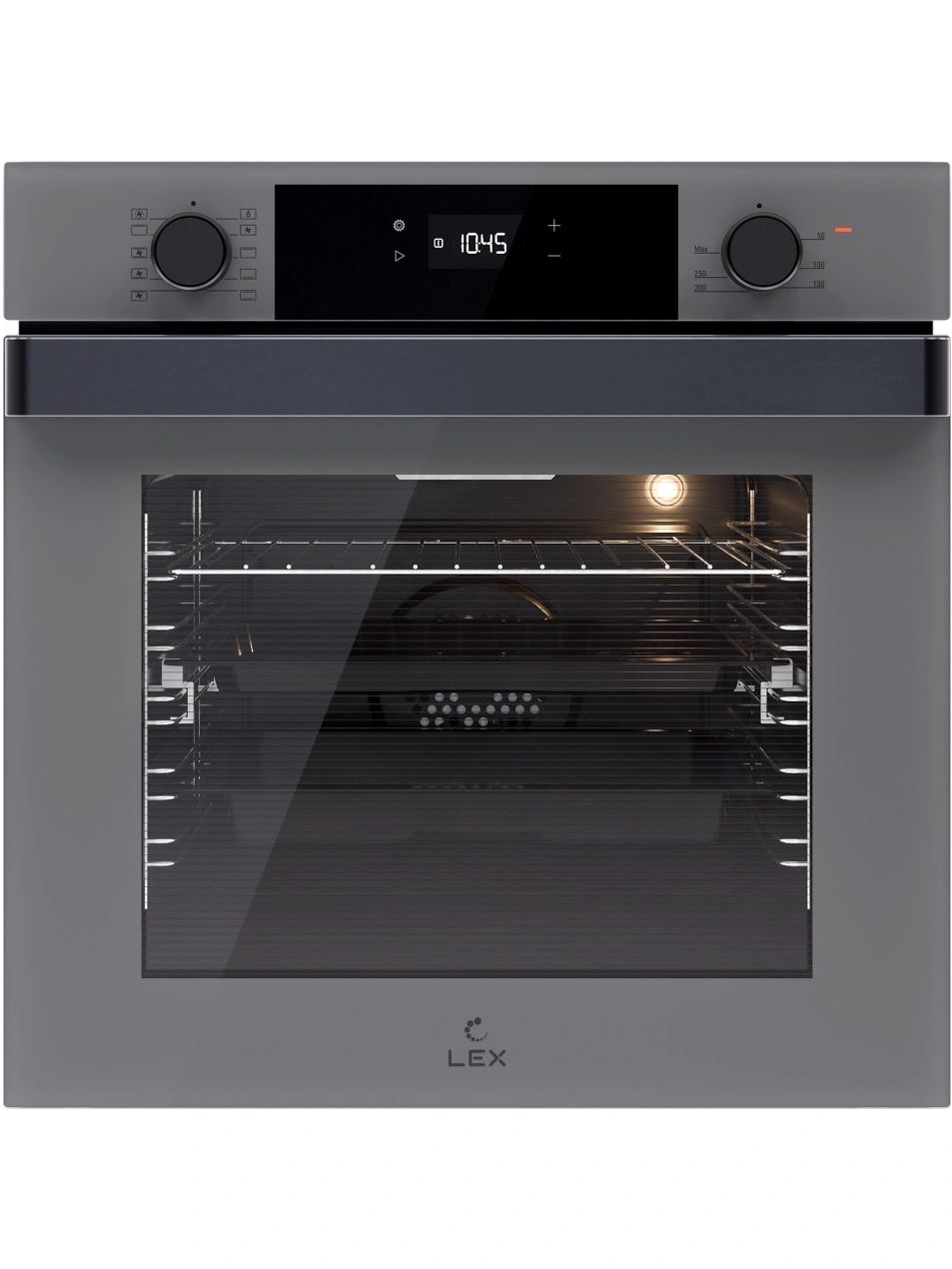 Духовой шкаф электрический Lex EDP 610 GR Wide Series, серый