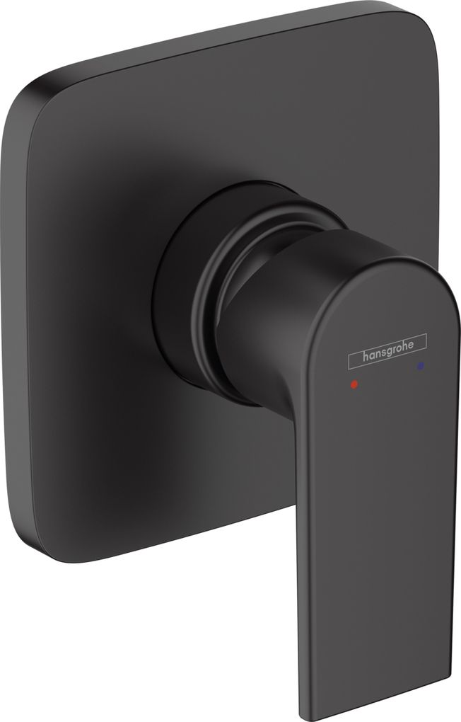 Смеситель для душа Hansgrohe 71658670S Vernis Shape (с внутренней частью), черный