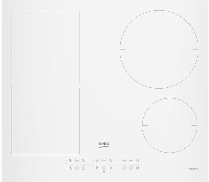 Варочная панель индукционная Beko HII64200FMTW, белый