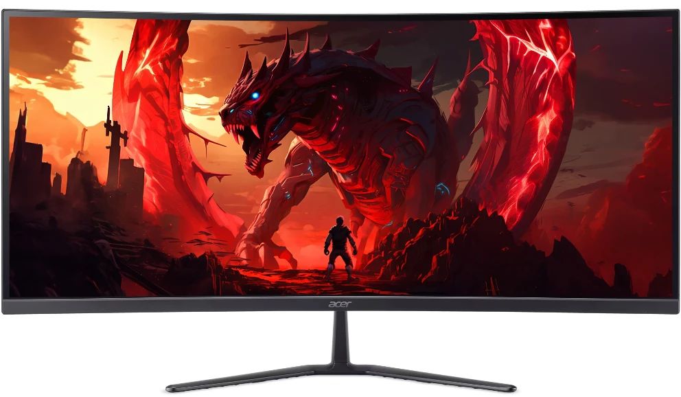 Монитор Acer ED340CURW0biip, черный