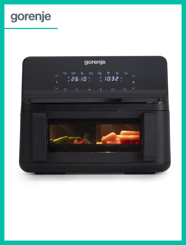 Аэрогриль Gorenje AF2700BP, черный/черный