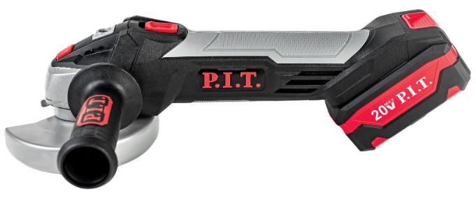 Угловая шлифмашина (болгарка) аккумуляторная P.I.T. PWS20H-125C/1 (кейс, с 1 АКБ и ЗУ)