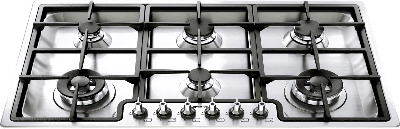 Газовая варочная панель smeg PGF96