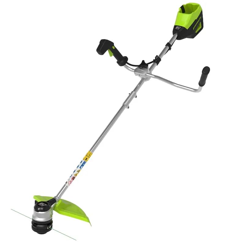 Триммер аккумуляторный GreenWorks GD60BCBK4, арт. 2108407UB (с 1 АКБ и ЗУ)