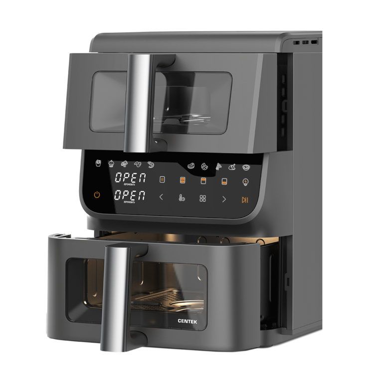 Аэрогриль CENTEK CT-3107, серый