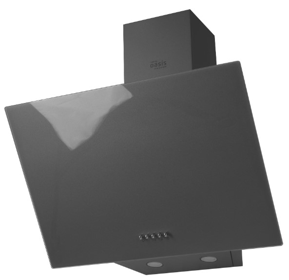 Вытяжка наклонная making OASIS everywhere NP-60G (FR) серый