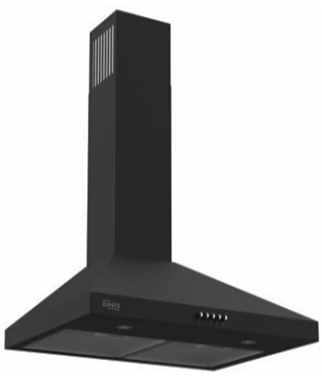 Вытяжка каминная купольная OASIS everywhere KB-60B (FR) черный