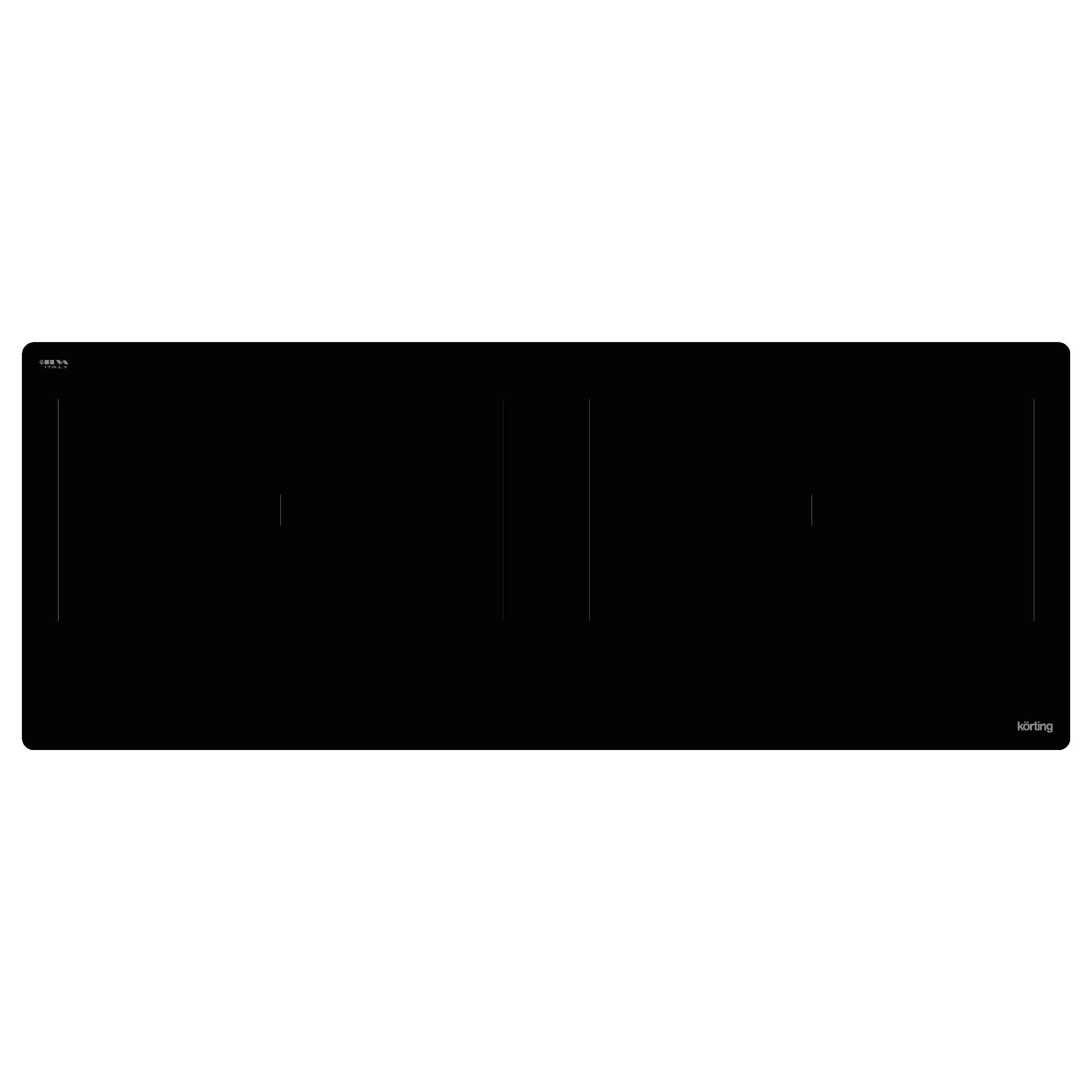 Варочная панель индукционная Korting HIB 92900 HID, черный