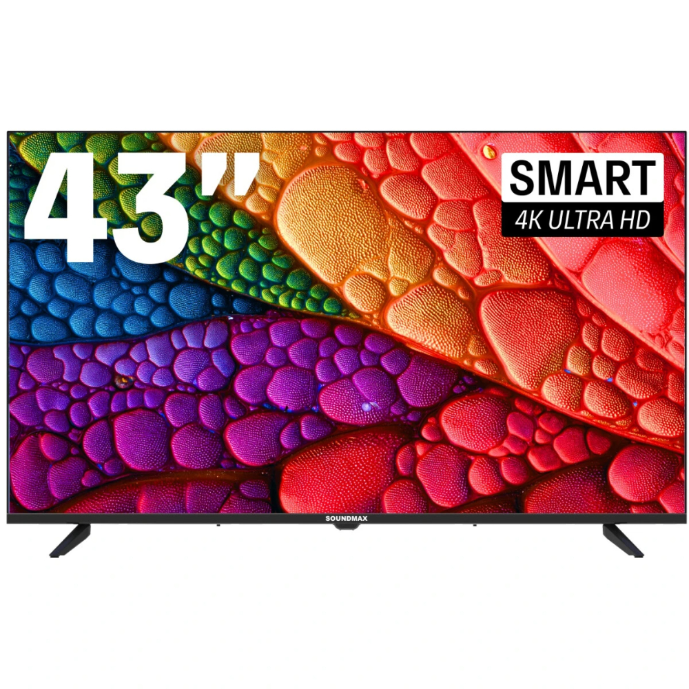 Телевизор Soundmax SM-LED43M04SU, черный