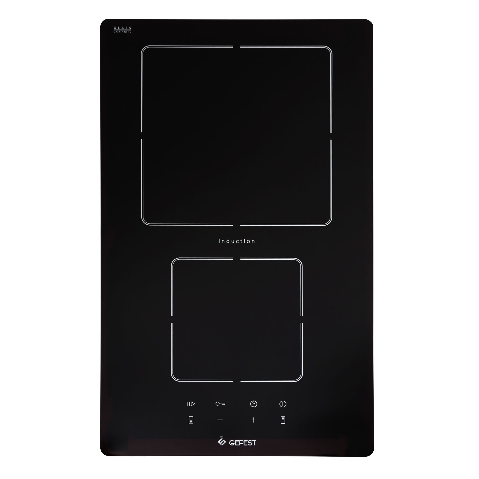 Варочная панель индукционная GEFEST ПВИ 4000 K1, черный