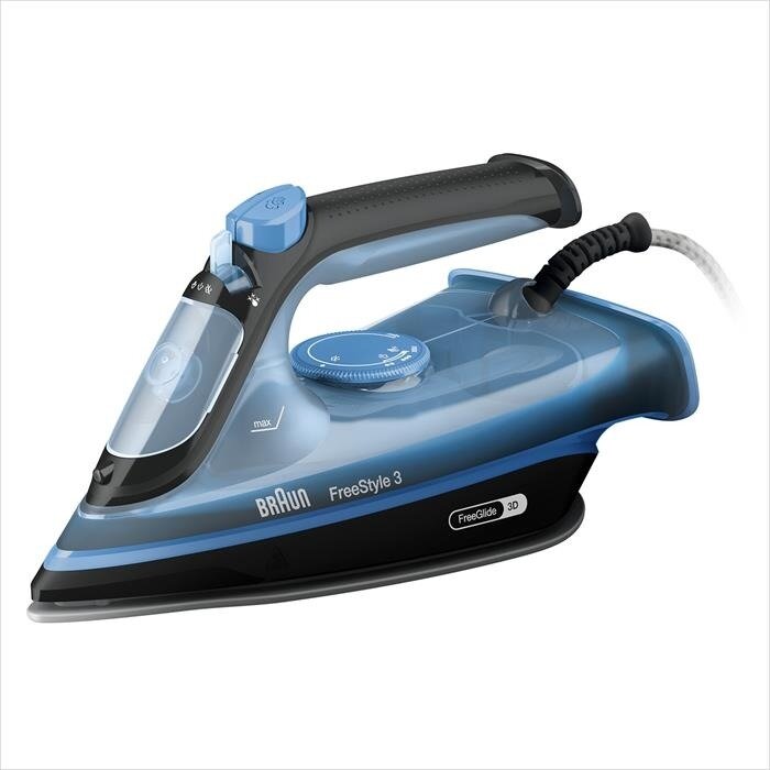 Утюг BRAUN FI 3194 BK, черный/синий
